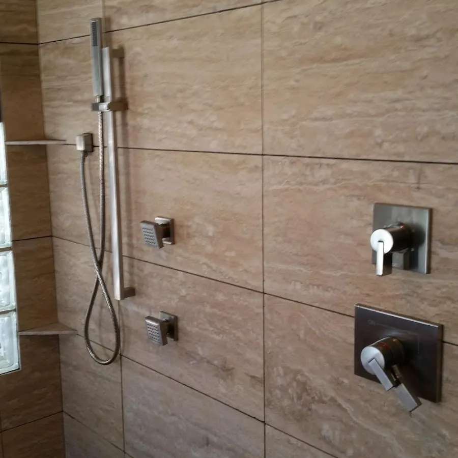 Shower fixture installation for Water Heater Replacement in Coral Gables
